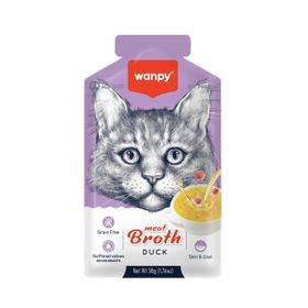Wanpy 50 gr Kediler için Ördek Eti Çorbası