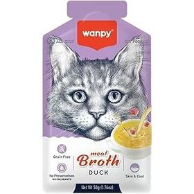 Wanpy 50 gr Kediler için Ördek Eti Çorbası