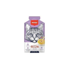 Wanpy 50 gr Kediler için Ördek Eti Çorbası
