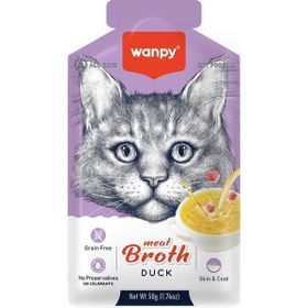 Wanpy 50 gr Kediler için Ördek Eti Çorbası