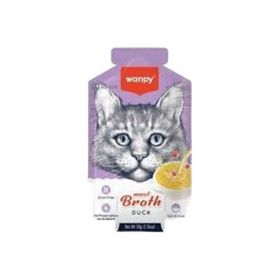 Wanpy 50 gr Kediler için Ördek Eti Çorbası