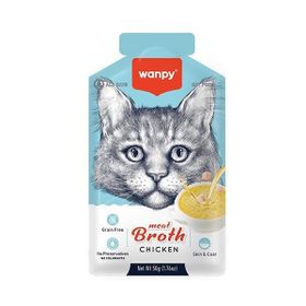 Wanpy 50 gr Kediler için Tavuk Eti Çorbası