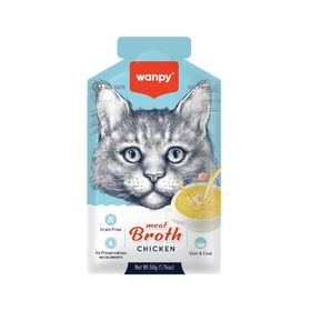 Wanpy 50 gr Kediler için Tavuk Eti Çorbası