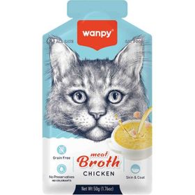 Wanpy 50 gr Kediler için Tavuk Eti Çorbası
