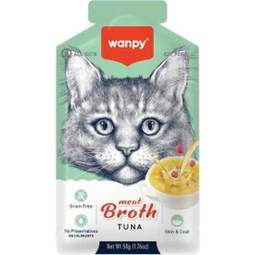 Wanpy 50 gr Kediler için Ton Balığı Eti Çorbası