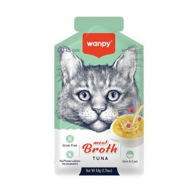 Wanpy 50 gr Kediler için Ton Balığı Eti Çorbası