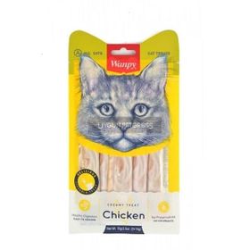 Wanpy 5x14 gr Tavuklu Sindirim Destekleyici Puding Kedi Ödülü