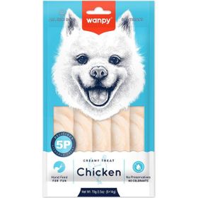 Wanpy 5x14 gr Tavuklu Sıvı Köpek Ödül Maması