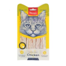 Wanpy 6x5x14 gr Tavuklu Sıvı Kedi Ödül Maması