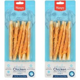 Wanpy Burgu Tavuk Sargılı 2x85 gr Köpek Ödül Kemiği
