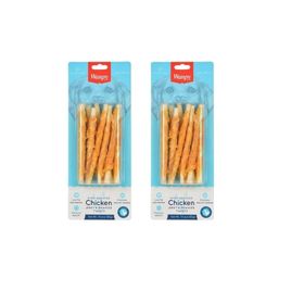Wanpy Burgu Tavuk Sargılı 2x85 gr Köpek Ödül Kemiği