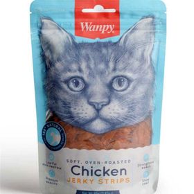 Wanpy CA-04S-01 Yumuşak Tavuk Şeritli Kedi Ödül Maması