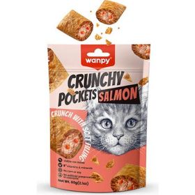 Wanpy Crunch Somonlu 60 gr Kedi Ödül Maması