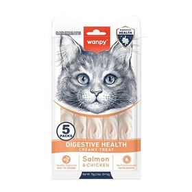 Wanpy Digestive Health Somon Balığı Tavuklu 5x14 gr Kedi Ödülü
