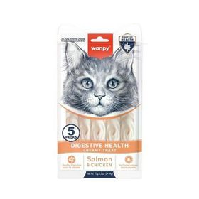 Wanpy Digestive Health Somon Balığı Tavuklu 5x14 gr Kedi Ödülü