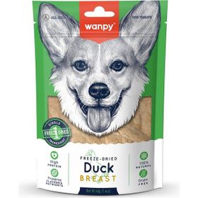 Wanpy Dondurularak Kurutulmuş Ördek Göğüs 40 gr Köpek Ödülü