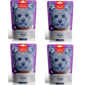 Wanpy Gerçek Ördek Fileto 4x100 gr Köpek Ödülü