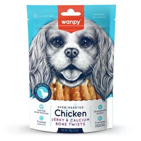 Wanpy Kalsiyumlu Gerçek Tavuk Sargılı 100 GR Köpek Ödülü
