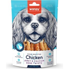 Wanpy Kalsiyumlu Gerçek Tavuk Sargılı 100 GR Köpek Ödülü