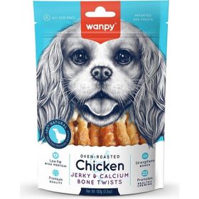 Wanpy Kalsiyumlu Gerçek Tavuk Sargılı 100 GR Köpek Ödülü