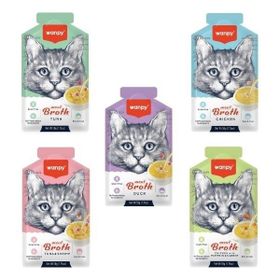 Wanpy Karışık Lezzetler Tahılsız 5x50 gr Kedi Ödül Maması