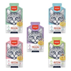 Wanpy Karışık Lezzetler Tahılsız 5x50 gr Kedi Ödül Maması