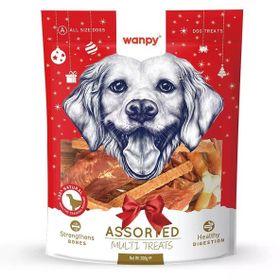 Wanpy Karışık Yılbaşı 300 gr Köpek Ödül Maması
