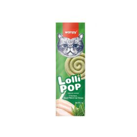 Wanpy Lollipop Kedi Otlu Lolipop 10x1.4 gr Kedi Ödülü