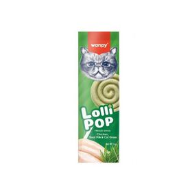Wanpy Lollipop Kedi Otlu Lolipop 10x1.4 gr Kedi Ödülü