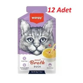 Wanpy Ördek Etli 12x50 GR Kedi Çorbası