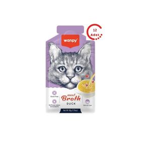 Wanpy Ördek Etli 12x50 GR Kedi Çorbası