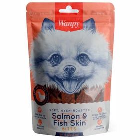 Wanpy Oven Roasted Gerçek Somon Dilimleri 100 gr Köpek Ödülü