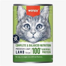 Wanpy Tahılsız %100 Kuzulu 375 gr Kedi Konservesi