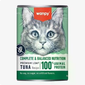 Wanpy Tahılsız %100 Ton Balıklı 375 gr Kedi Konservesi