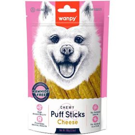 Wanpy Tahılsız Peynirli 100 gr Köpek Çiğneme Ödülü