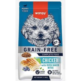 Wanpy Tahılsız Tavuklu 1.5 kg Yavru Köpek Maması