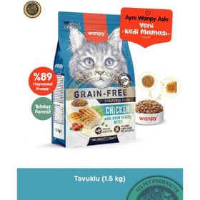 Wanpy Tahılsız Tavuklu 1.5 kg Yetişkin Kuru Kedi Maması