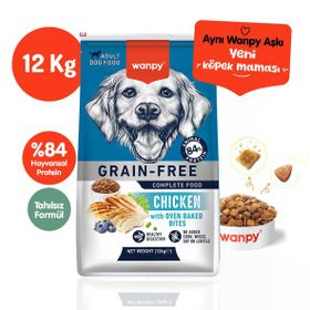 Wanpy Tahılsız Tavuklu 12 kg Yetişkin Köpek Maması