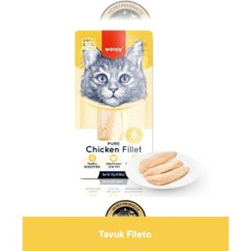 Wanpy Tavuk Fileto 25 gr Kedi Ödül Maması
