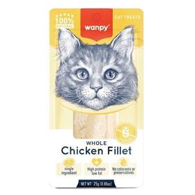 Wanpy Tavuk Fileto 25 gr Kedi Ödülü