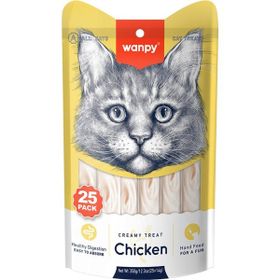 Wanpy Tavuk Krema 25x14 gr Kedi Ödülü