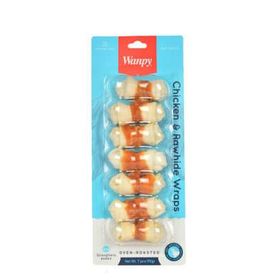 Wanpy Tavuk Sargılı 7'li Çiğneme Kemiği 90 gr Kopek Ödülü