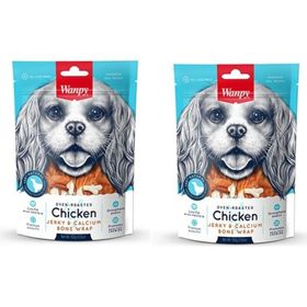 Wanpy Tavuk Sargılı Kalsiyum Kemik 2x100 gr Köpek Ödülü