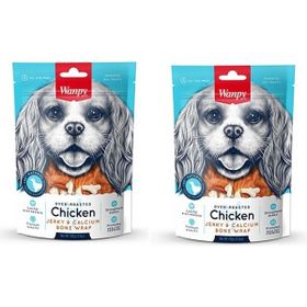 Wanpy Tavuk Sargılı Kalsiyum Kemik 2x100 gr Köpek Ödülü