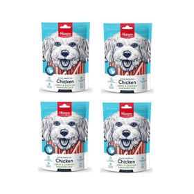Wanpy Tavuk ve Morina Balıklı 4x100 gr Köpek Ödül Maması