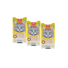 Wanpy Tavuklu 3x70 gr Kedi Ödül Maması