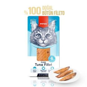 Wanpy Ton Balığı Fileto 25 gr Kedi Ödül Maması