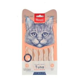 Wanpy Ton Balığı - Karides 5 x 14 gr Sıvı Kedi Ödülü