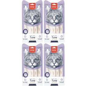 Wanpy Ton Balığı Yengeç 5x14 gr Sıvı Kedi Ödül Maması