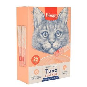 Wanpy Ton ve Somonlu 350 gr Sıvı Kedi Ödülü